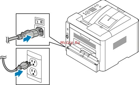 Шаги подключения Xerox к компьютеру