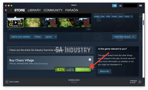 Шаги по изменению региона в Steam России