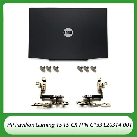 Шаги по открытию крышки ноутбука HP Pavilion Gaming 15