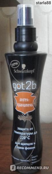 Шаги по открытию термозащиты Schwarzkopf got2b для утюжка