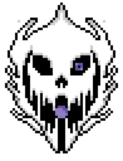 Шаги по созданию рисунка Gaster Blaster