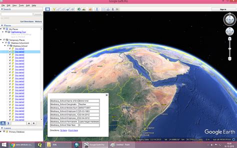 Шаги по созданию KML для Google Earth