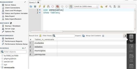 Шаги по созданию view в MySQL Workbench