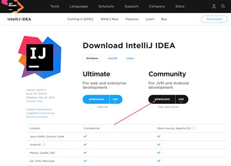 Шаги по установке IntelliJ IDEA на ваш компьютер