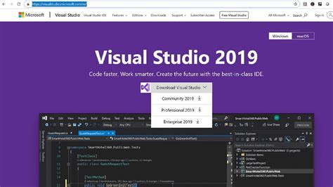 Шаги установки расширения на версию Visual Studio 2019