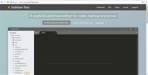 Шаг 1: Загрузка и установка Sublime Text