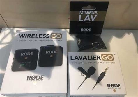 Шаг 1: Извлеките комплект Rode Wireless Go из упаковки