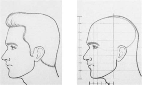 Шаг 1: Начинаем с рисования лица Белоснежки