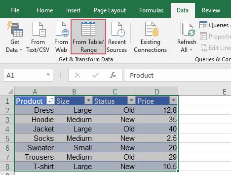 Шаг 1: Откройте программу Excel и найдите раздел Power Query