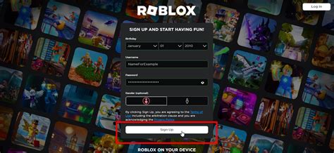 Шаг 1: Регистрация в Roblox Studio