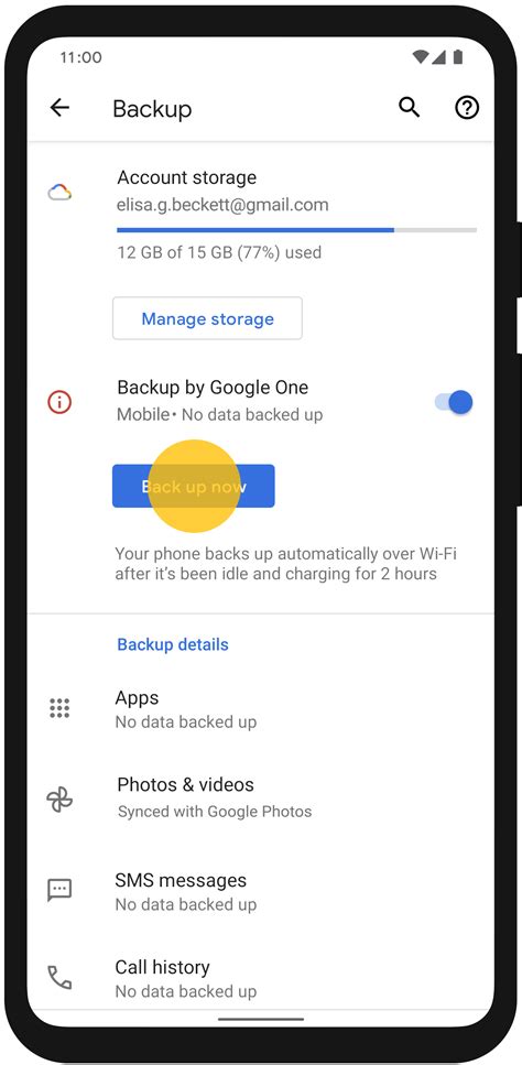 Шаг 1: Установите Google Backup and Sync