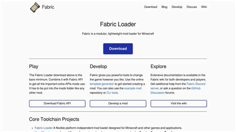 Шаг 1. Загрузка и установка Fabric Loader