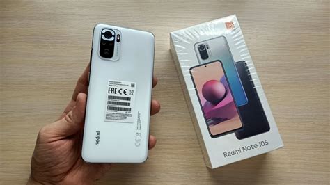 Шаг 1. Распаковка и настройка Redmi 10S