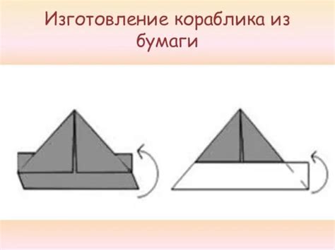 Шаг 2: Изготовление основы для кораблика из газеты