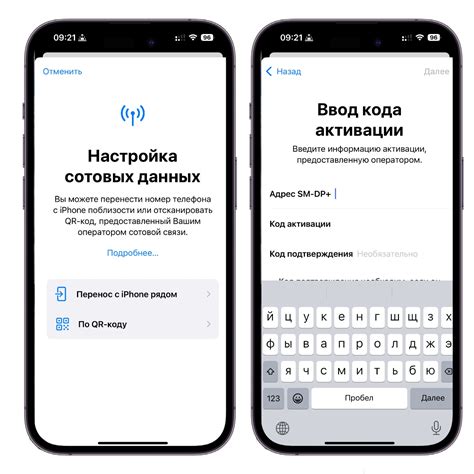 Шаг 2: Подготовительные действия перед активацией eSIM на iPhone 11