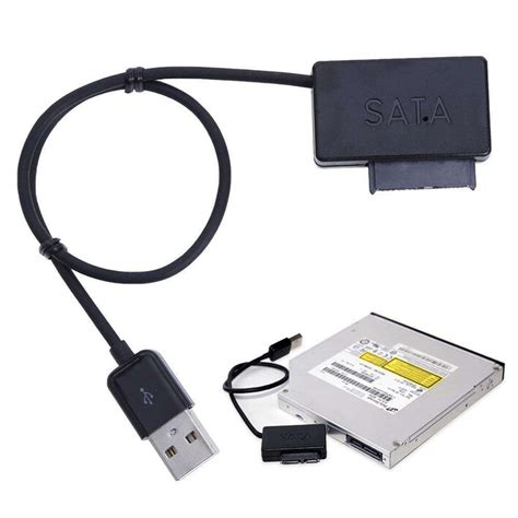 Шаг 2: Подключение SATA дисковода через USB