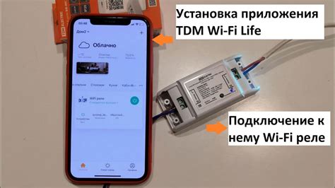 Шаг 2: Подключение TDM Wi-Fi реле к Wi-Fi