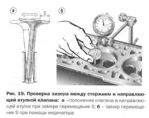 Шаг 2: Проверка зазора между клапаном и поддоном