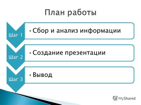 Шаг 2: Сбор необходимой информации