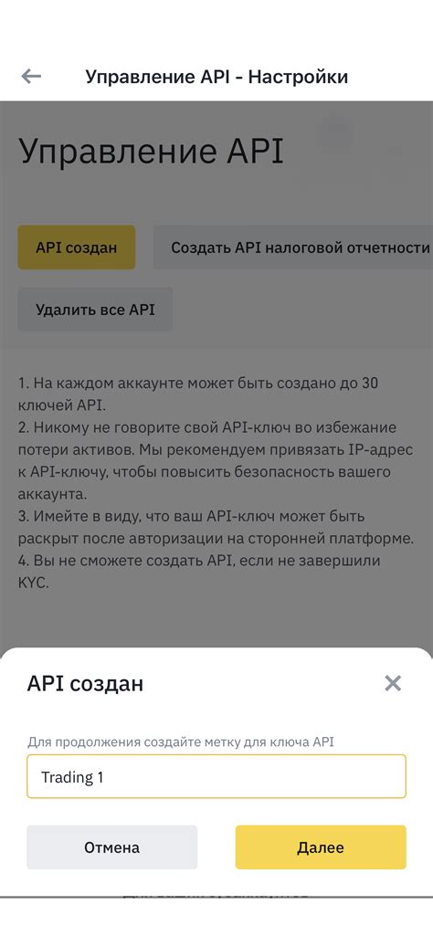 Шаг 2: Создание API-ключа для карты в приложении АЗС ГПН