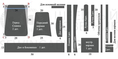 Шаг 2. Вырезайте и складывайте детали рюкзака