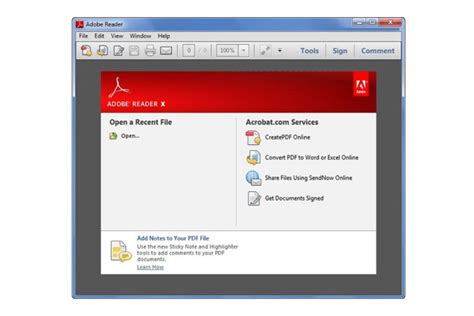 Шаг 3: Открытие панели инструментов в Adobe Reader