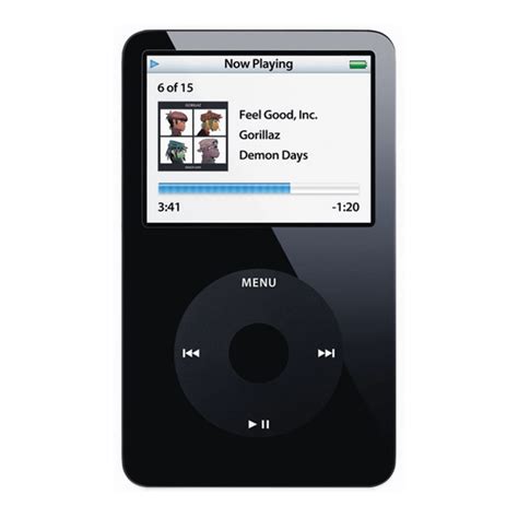 Шаг 3: Подтверждение выключения iPod Classic 5