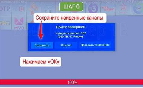 Шаг 3: Поиск и сохранение каналов