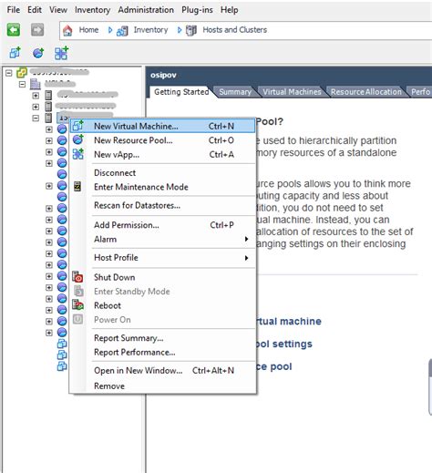 Шаг 3: Создание виртуальной машины для ESXi