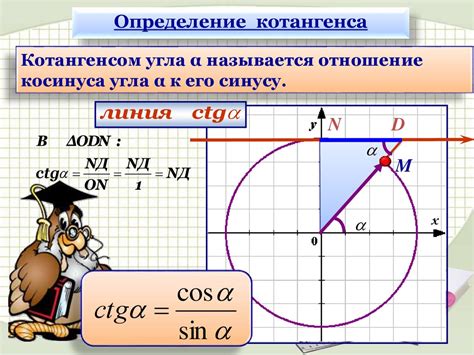 Шаг 3. Определение знака синуса и косинуса