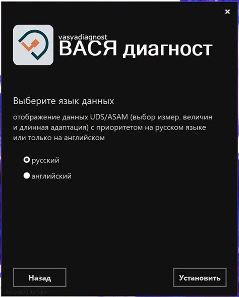 Шаг 4: Запуск программы Вася диагност