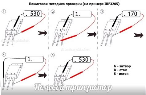 Шаг 4: Проверка работоспособности транзистора