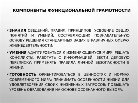 Шаг 4: Установление общих правил и принципов