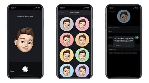 Шаг 5: Измените мемоджи на iPhone 11