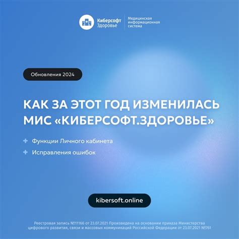 Шаг 5: Основные функции личного кабинета