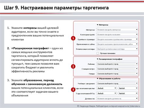 Шаг 5: Применение техники "таргетинга"