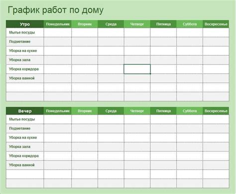 Шаг 5: Установка графика работы и режимов уборки