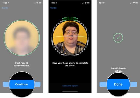 Шаг 6: Настройте персонализированные параметры Face ID