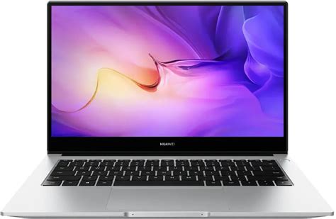 Шаг 8. Ноутбук Huawei MateBook D14 выключен