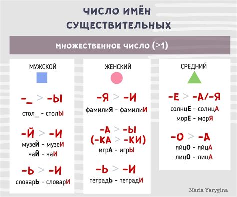 Эволюция существительных в русском языке