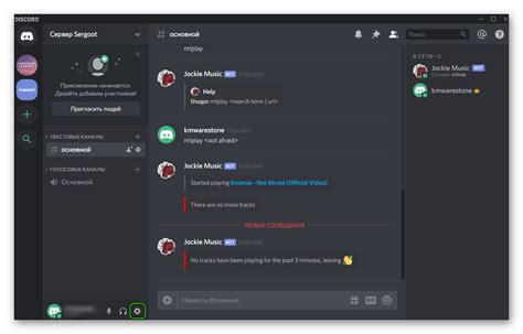 Экспорт и применение настроек в Discord