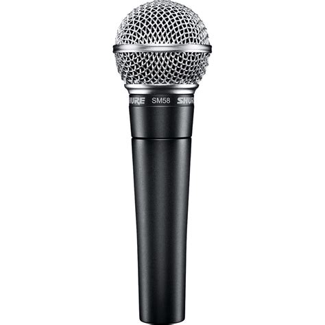 Этапы настройки микрофона Shure