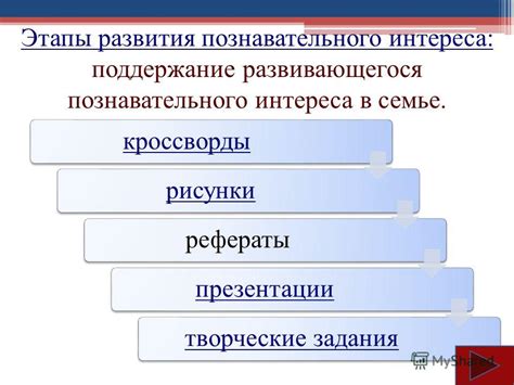 Этапы познавательного развития