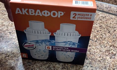 Эффективность смягчения воды фильтром Аквафор