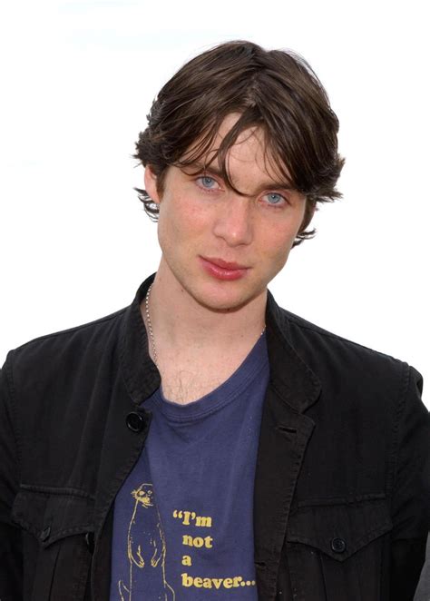 Эффектное разделение волос у Cillian Murphy