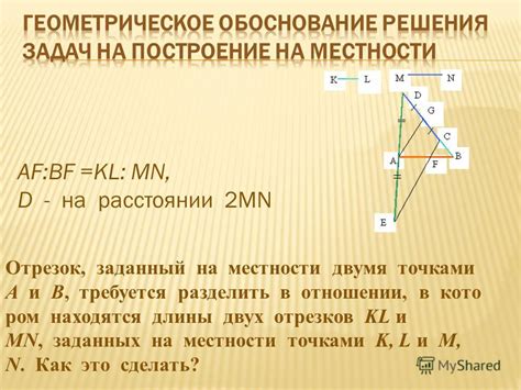  Геометрическое обоснование 