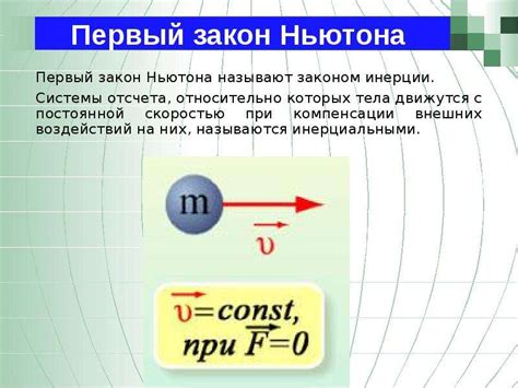  Законы Ньютона и принцип силы действия и силы противодействия 