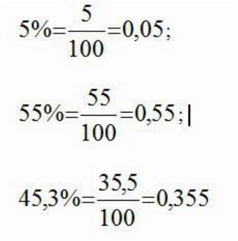  Как вычислить проценты: шаги и формулы 