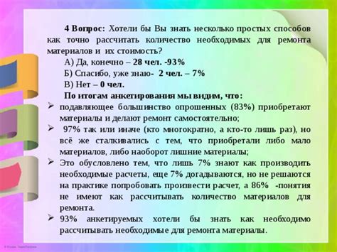  Как точно производить расчеты: тривиальные методы и полезные рекомендации 