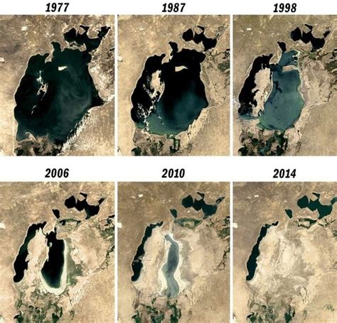  Причины и хронология высыхания Аральского моря 